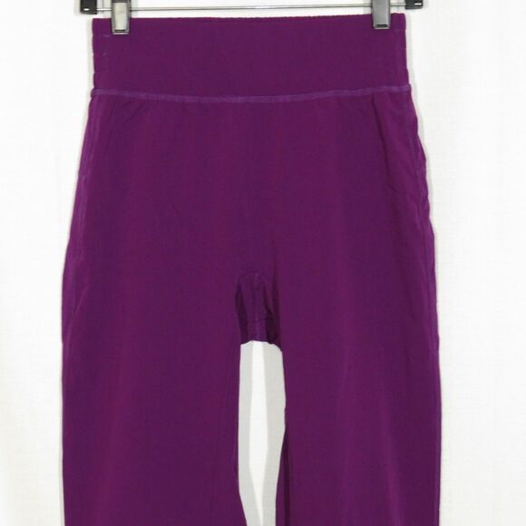 Halara Purple High Waist Nylon Blend Elastic Waist Jogger Pants Size XS - Picture 5 of 7